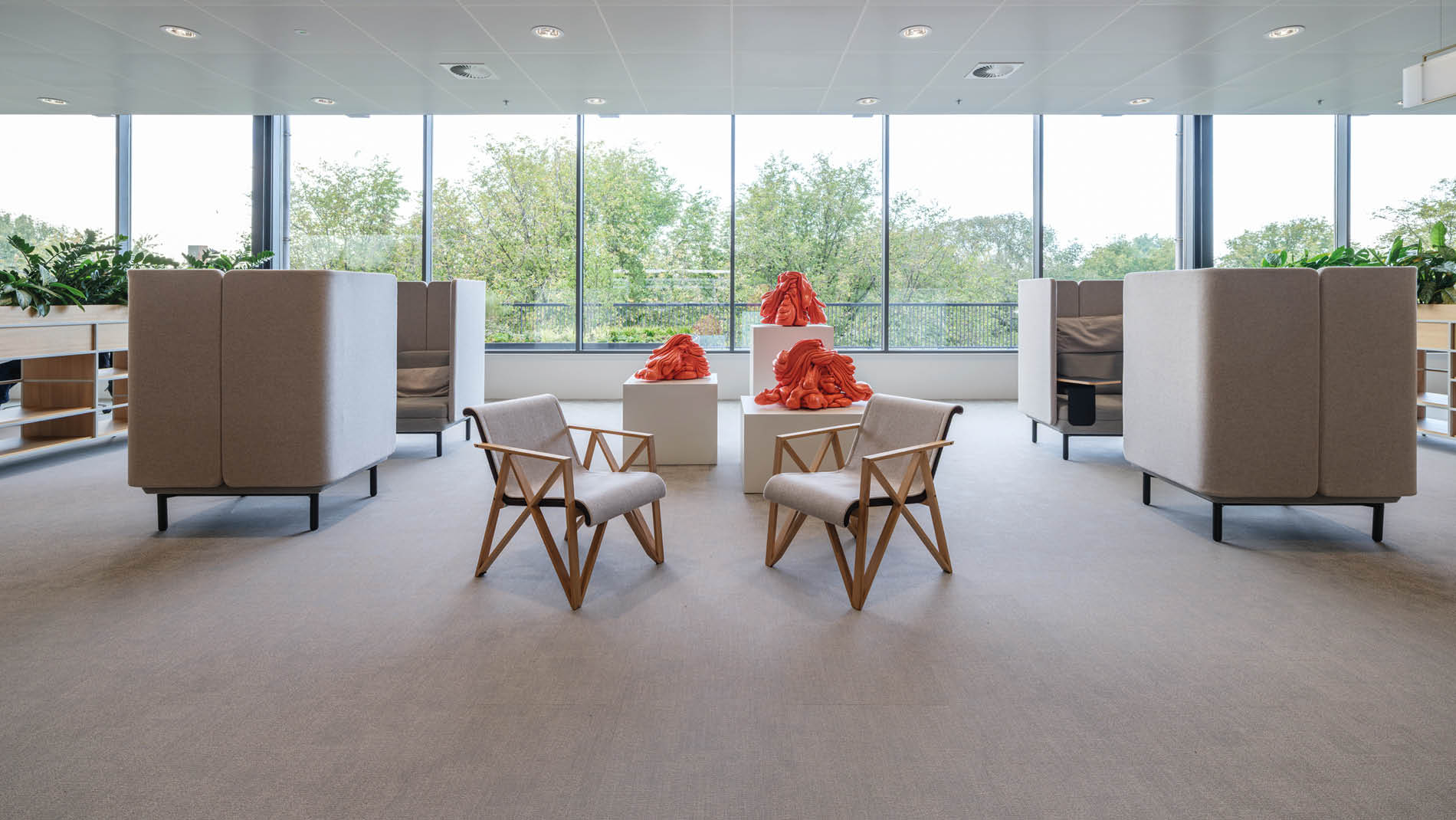DNB hoofdkantoor interieur